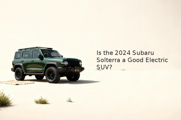 Is the 2024 Subaru Solterra a Good Electric SUV? Is the 2024 Subaru Solterra a Good Electric SUV?