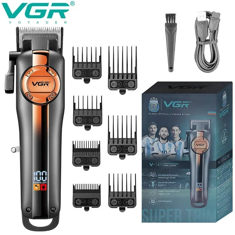 مقصات حلاقة كهربائية VGR V141، مقصات حلاقة احترافية لاسلكية632142747854091110