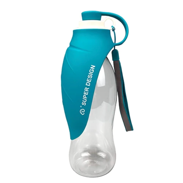 Jumbottle Leaf Pet Cup 600ML Blue63226178520066110