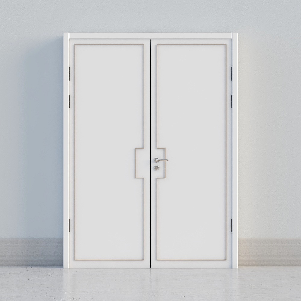Wooden WPC doors support customization64041665792385114