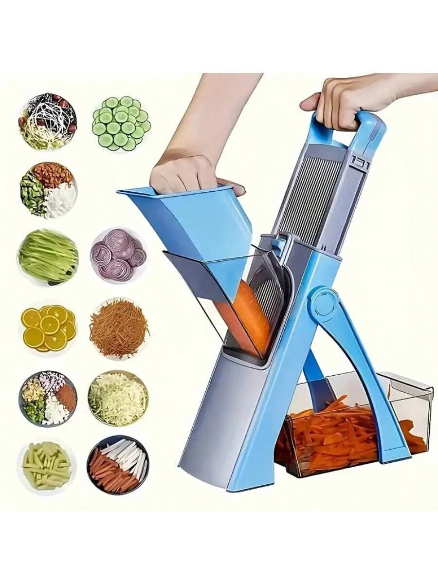 Multi-functional vegetable slicer, french fry cutter, salad and fruit slicer (fast distribution)63602939806977110
