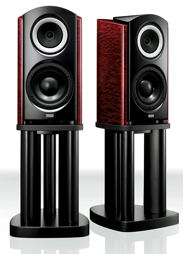 TAD CR1 MK2 Speakers with Stands and Original Packaging
