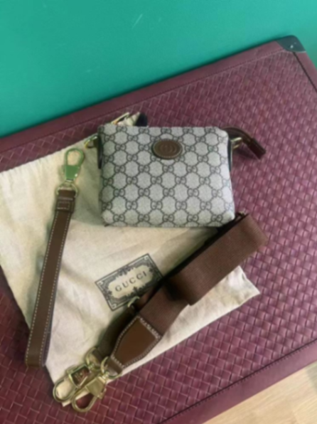 Gucci Ophidia GG Mini Crossbody Bag + Detachable Clutch | Excellent Condition63228294968834110