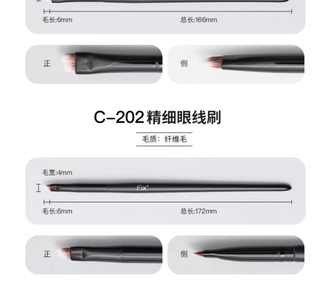 Fine Eyeshadow Brush, Soft Eyebrow Brush, Concealer Brush – 3-piece Series Beauty Tools & Makeup Brushes63226463734275113