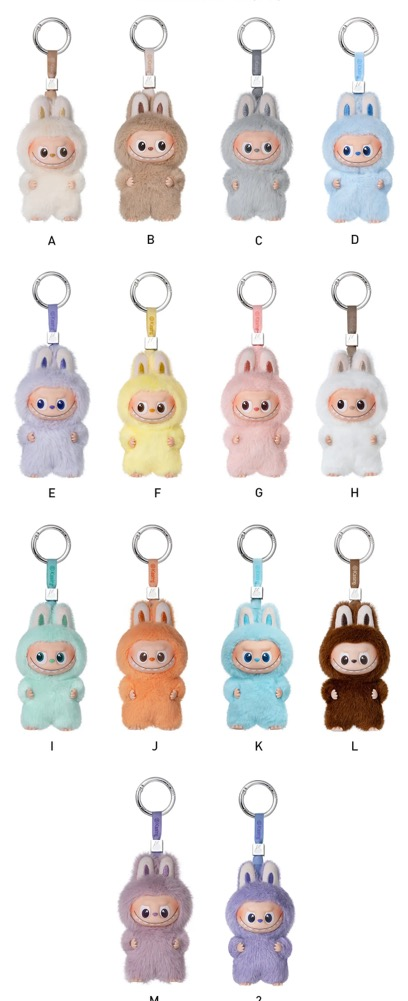 Mini labubu keychain.THE MONSTERS Pin for Love Series-Vinyl Plush Pendant Blind Box63577374223491110