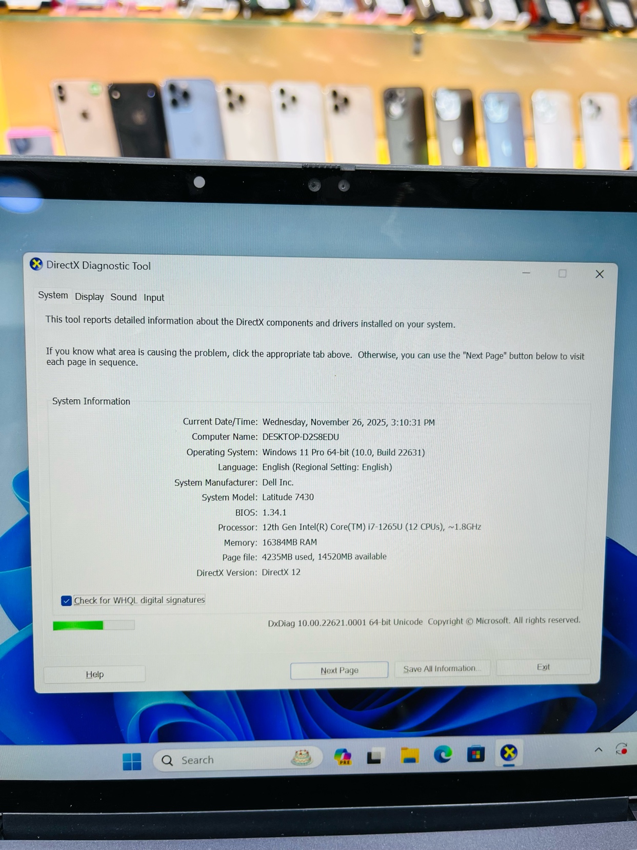 كمبيوتر ديل المحمول64533690630403114