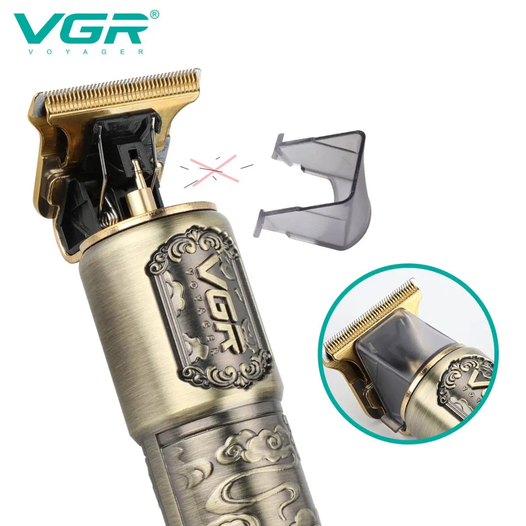 VGR V073 Metal USB T9 Vintage Hair Cut Machine Barber Clippers Beard Trimmer Professional Electric Hair Trimmer for Men 63214105728259113