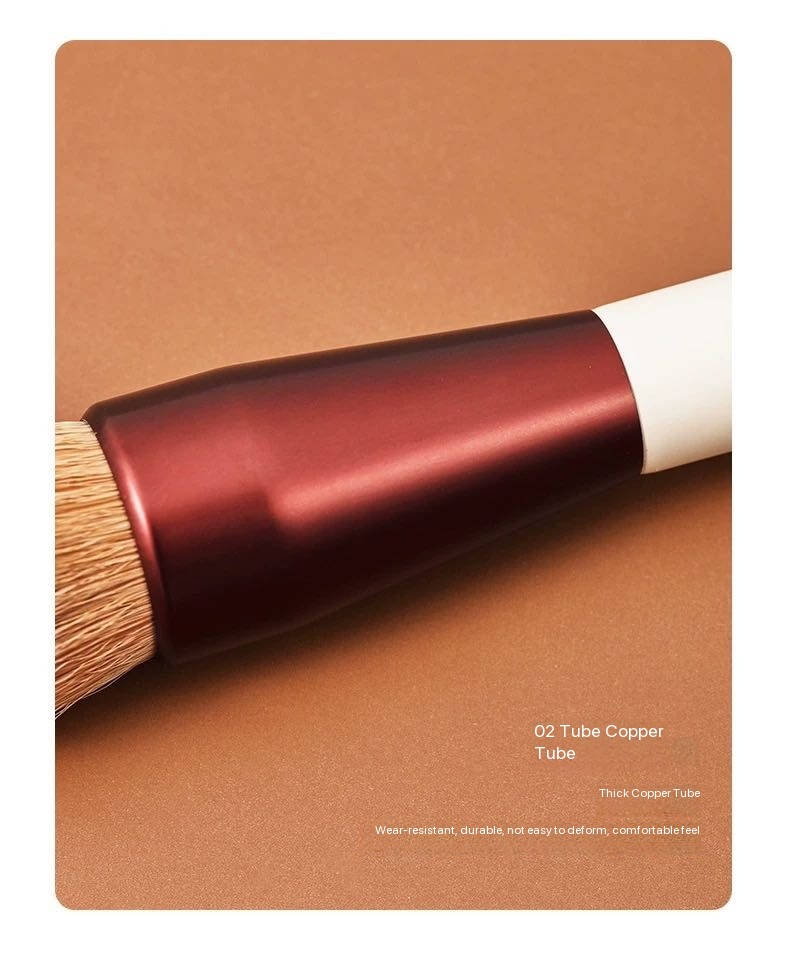 Magic Foundation Brush with Round Head, Non-Sticky BB Cream Brush for Concealing Acne Scars and Dark Circles, Professional Makeup Brushes63225127547521111