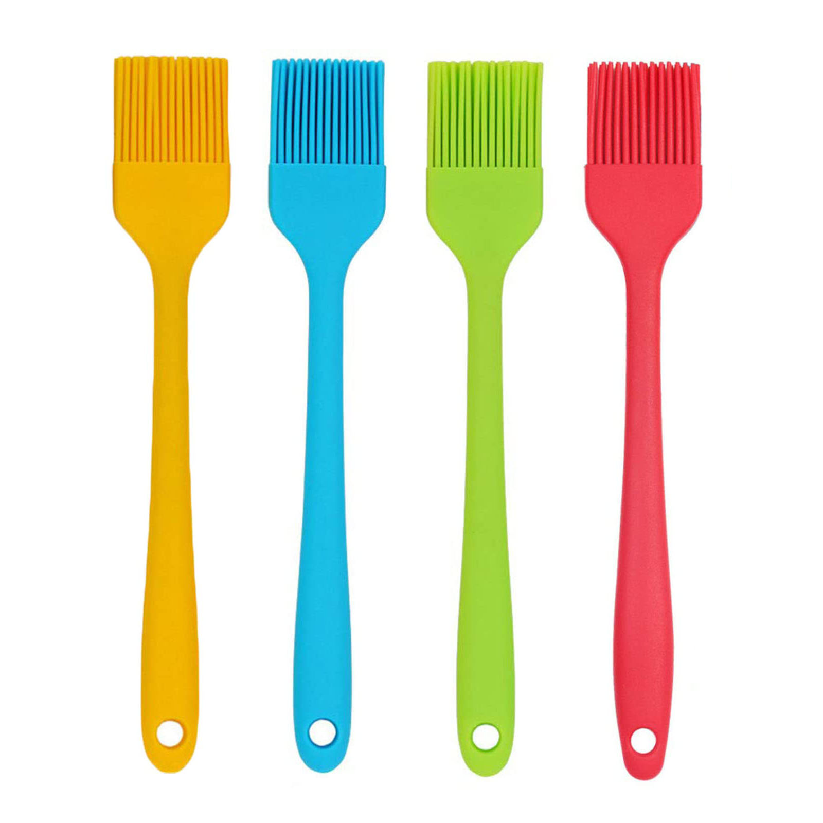 Blythornix Silicone Pastry Brushes for Baking and Cooking, Kitchen Food Basting Brushes for Grill with Long Handle Oil Brush Set63693610105987110