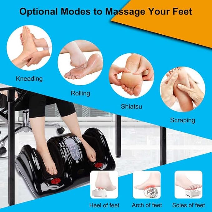 Brand New Electric Foot Massager with Heat & Compression63614289183106112