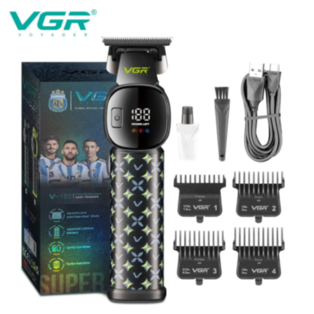 VGR V185 Hair Clipper Man Professional Set  Clipper Hair Cut Set 307 Hair Cutting Machines Set Barber Clipper Kit 39632143629530891113