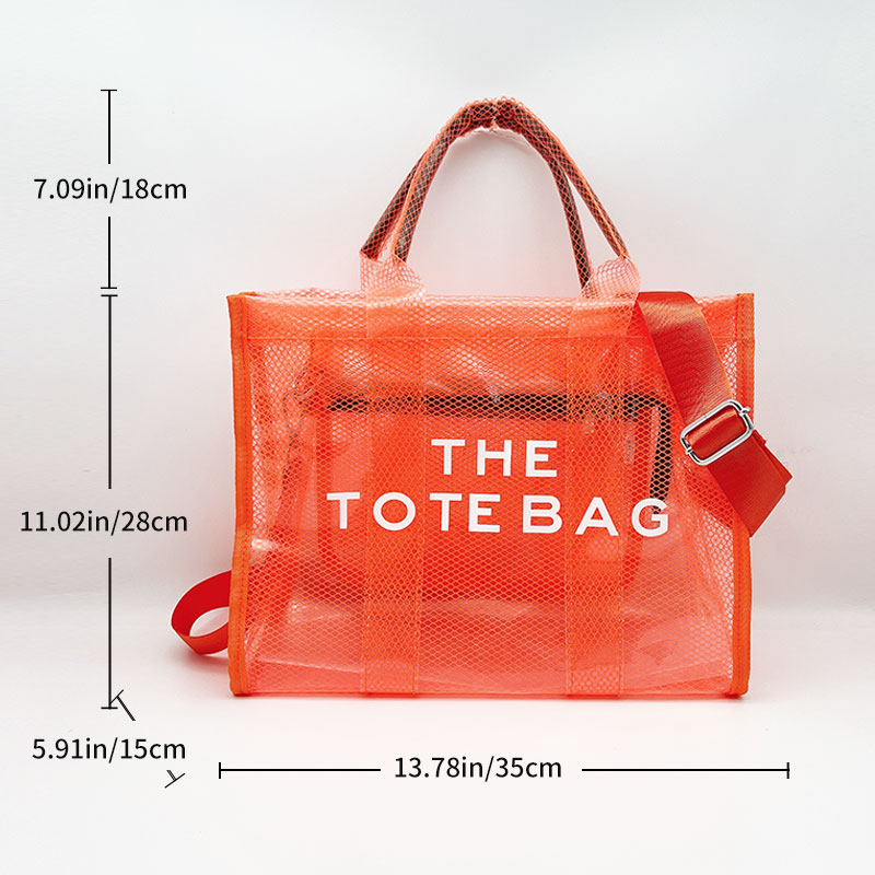 Fashionable PVC Beach Tote Bag  63072238683267110