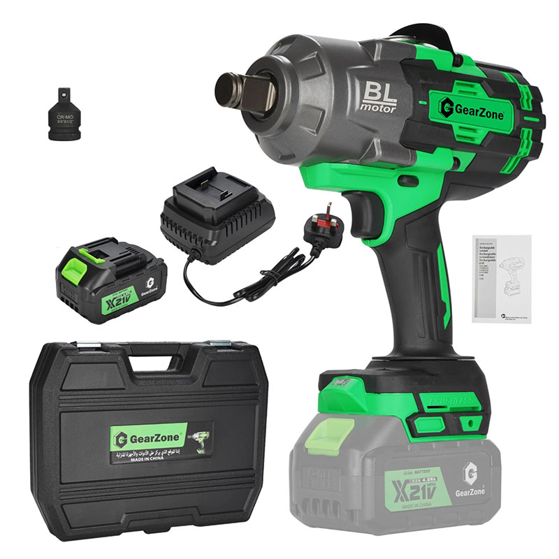 GearZone® 3/4" Cordless High-Power Impact Wrench, 2000 N.m, One Battery63624554647041110