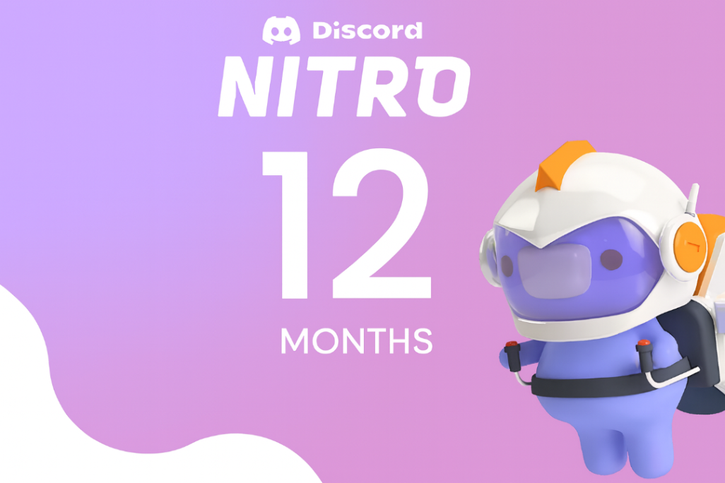 Discord Nitro 1 year - ديسكورد نيترو سنة63462742342402110