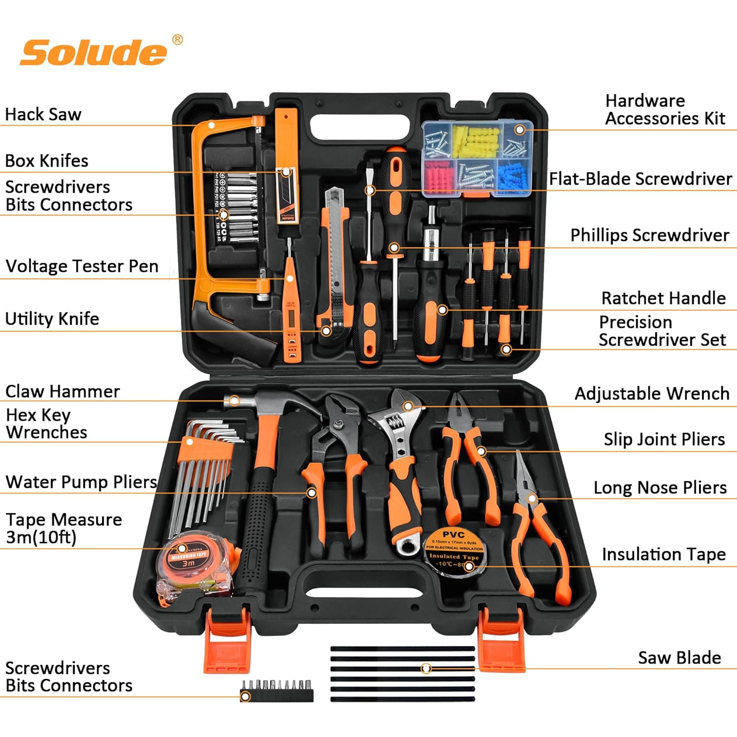 100-piece Court Hall Maintenance Tool Kit63602522867586110