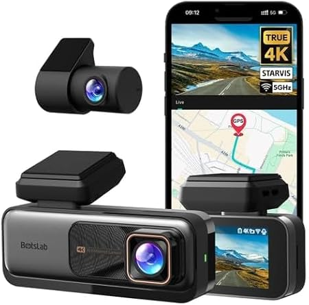 كاميرا مراقبة 4K بدقة عالية الأمامية والخلفية، زاوية عرض 170 درجة واسعة للغاية مع نظام ADAS، رؤية ليلية، وضع الوقوف على مدار الساعة، مستشعر Sony IMX415، دعم WDR، بطاقة SD مجانية بسعة 64 جيجابايت، واي فاي 5G/2.4G، نظام تحديد المواقع العالمي (GPS) مدمج، تسجيل دائرة مغلقة62884444018179111