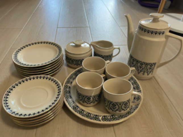 Tea set, packed out63524676512387113