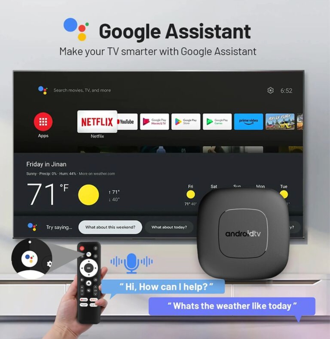 Android13 Smart Home Theater TV Box Allwinner H313 Assistant Netflix Streaming Bluetooth Media Player 2gb 16gb63227976559233114