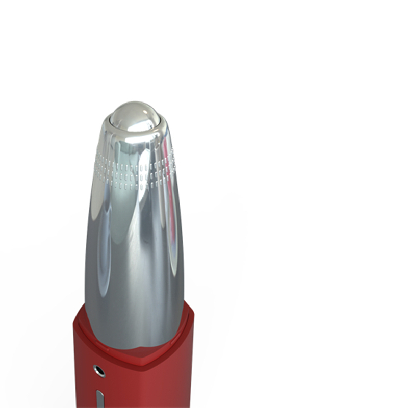 Sonic Thermal Eye & T-Zone Care Wand – 3 MHz Ultrasonic, Ion Import, 40 °C Heat Massage for Dark Circles, Puffiness, Fine Lines – Cola Red / Apple White / Rose Gold63081146768001114