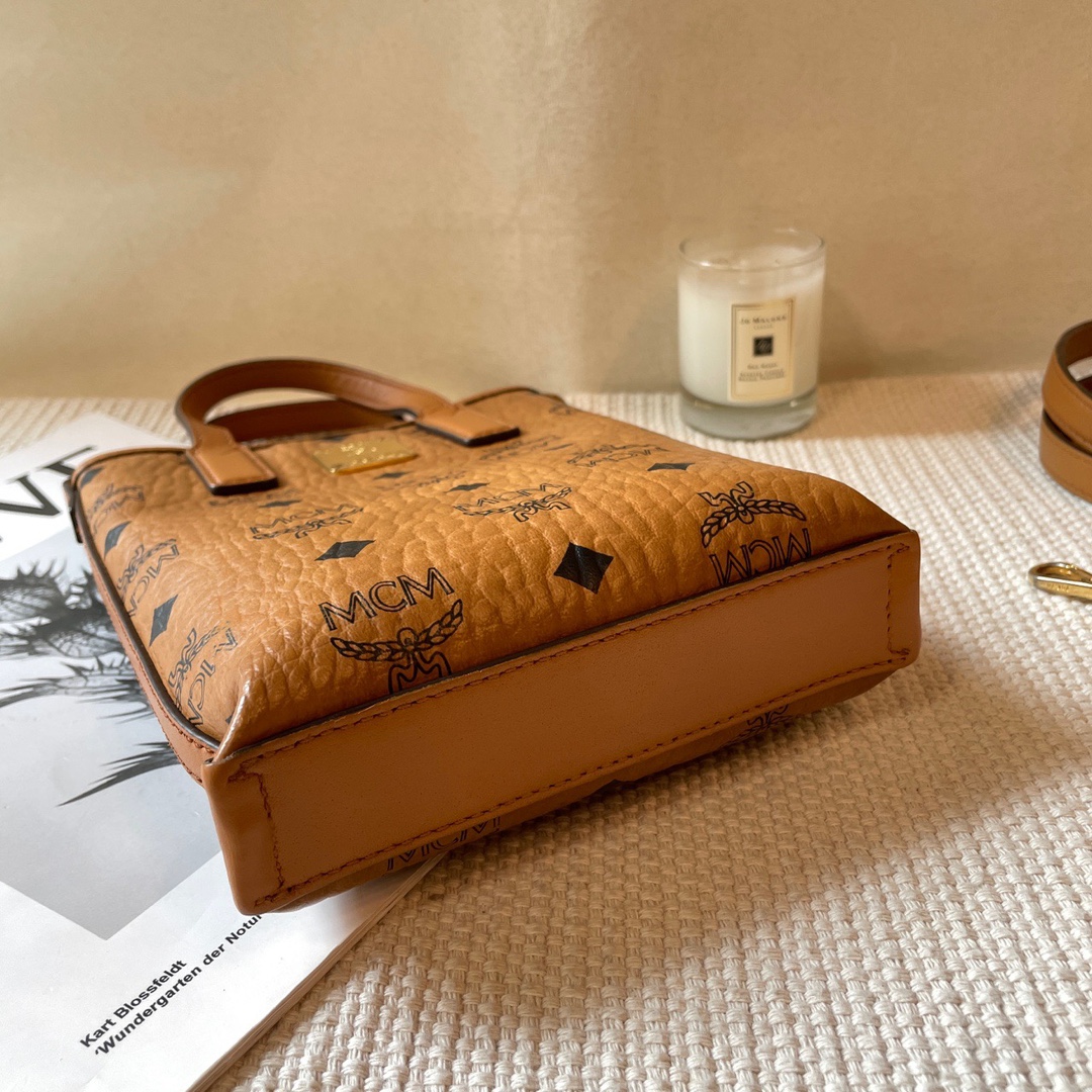 MCM 干邑色mini薯条斜挎包64333466089217113