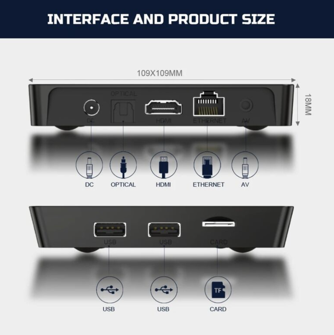 X96Q Pro Smart TV Box Android 10.0 Allwinner H313 Quad Core 2.4G Wifi 4K Media Player63228134520833114
