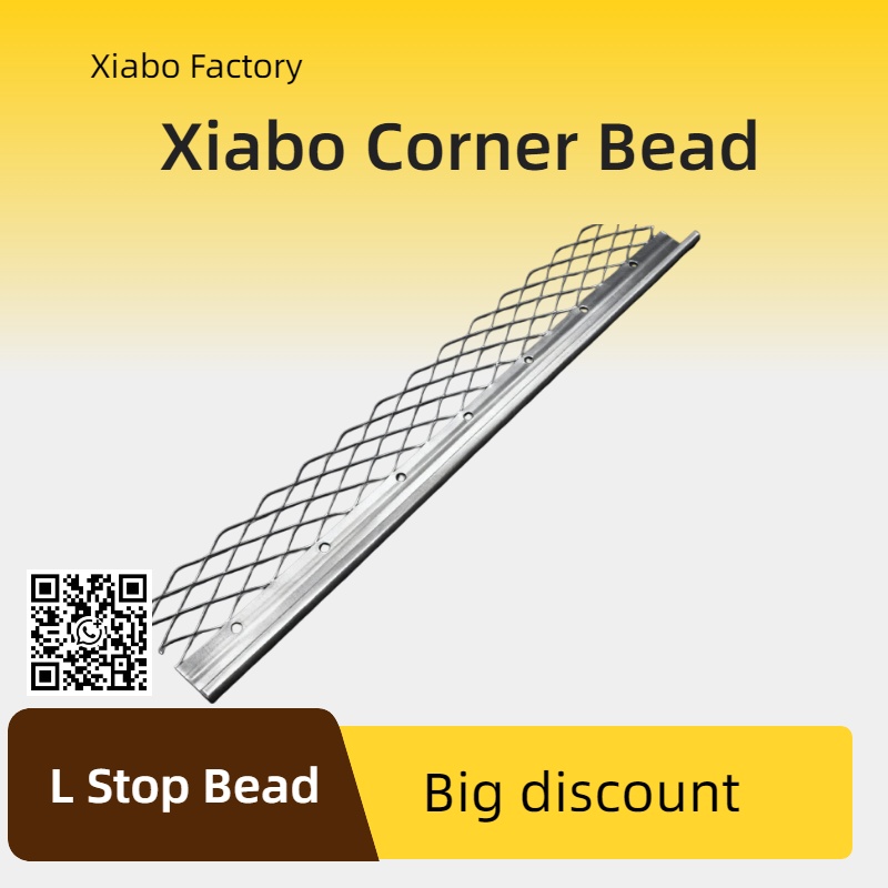 L Expanded Galvanized Steel Corner Bead Factory