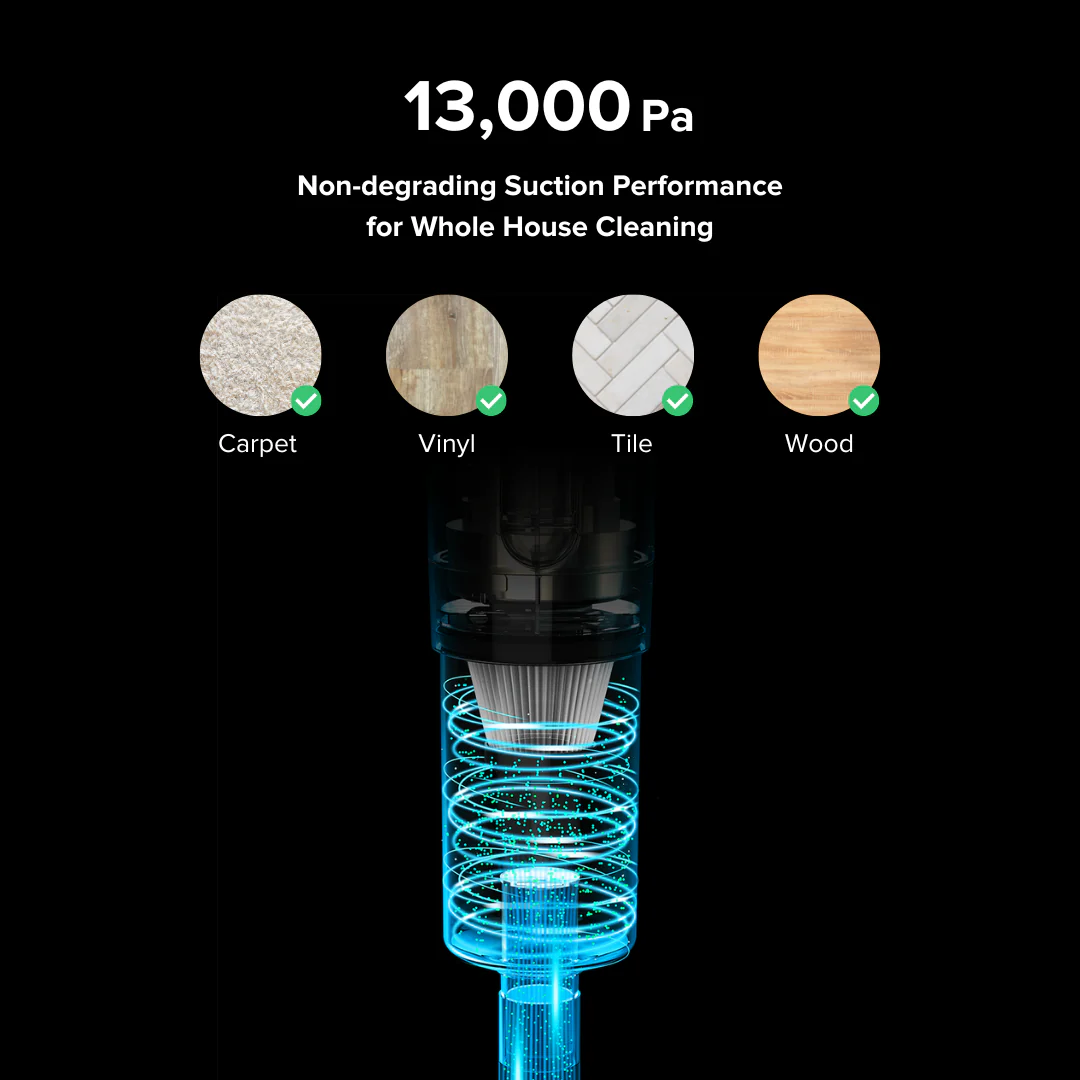 Airbot DX200 Ultra Thin Slim Wet & Dry Mop Vacuum with Water Tank Mopping Cloth Handheld Stick Vacuum Cleaner62885070489473114