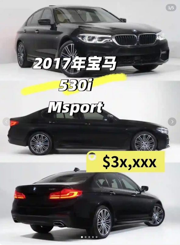 2017年宝马530i Msport64672927139075110