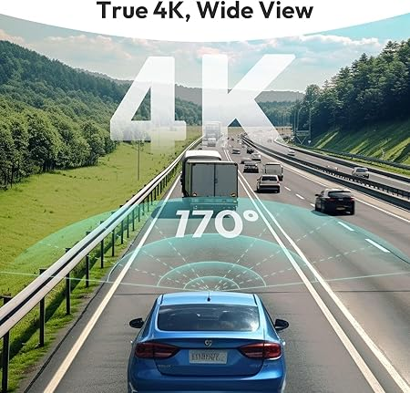 كاميرا مراقبة 4K بدقة عالية الأمامية والخلفية، زاوية عرض 170 درجة واسعة للغاية مع نظام ADAS، رؤية ليلية، وضع الوقوف على مدار الساعة، مستشعر Sony IMX415، دعم WDR، بطاقة SD مجانية بسعة 64 جيجابايت، واي فاي 5G/2.4G، نظام تحديد المواقع العالمي (GPS) مدمج، تسجيل دائرة مغلقة62884444018179111