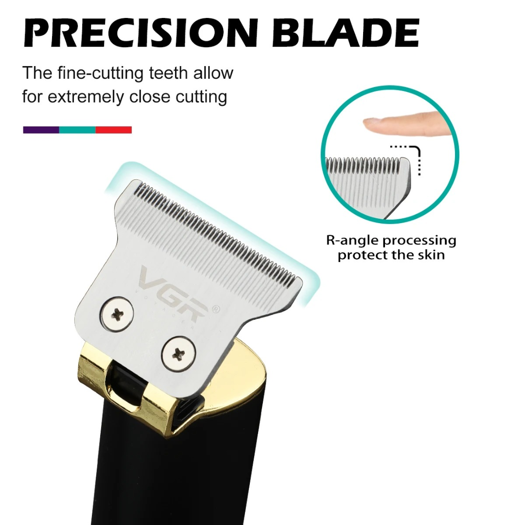 VGR V009 Hair Trimmer T9 Hair Clipper Professional Hair Cutting Machine Electric Beard Trimmer Metal Cordless Trimmer for Men 63236621798146113
