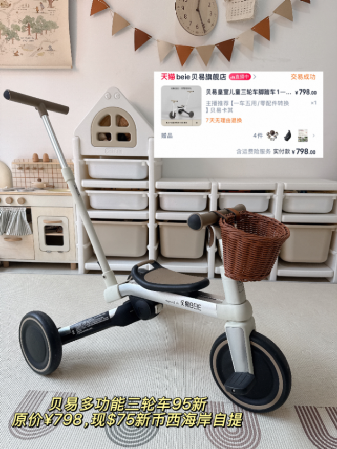 Beiyi Multifunctional Tricycle63294233618945112
