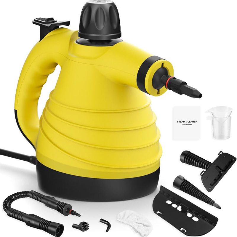 Handheld Steam Cleaner Steam Cleaner with Accessory Safety Lock Large Capacity Natural Surface Steam for Cleaning Multipurpose Steam Cleaner for Home Car Bathroom Grease MX014963526117917827110