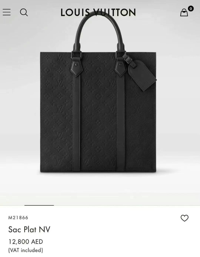 Louis Vuitton Sac Plat NV – Monogram Empreinte | Like New | Full Set63228071529730110