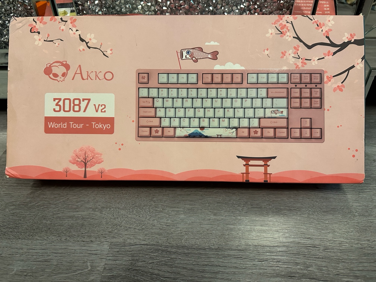 لوحة مفاتيح أكّو للألعاب إصدار الجولة العالمية 3087 V2 - طوكيو، الإصدار المحدود معروضة للبيع64730889286530110